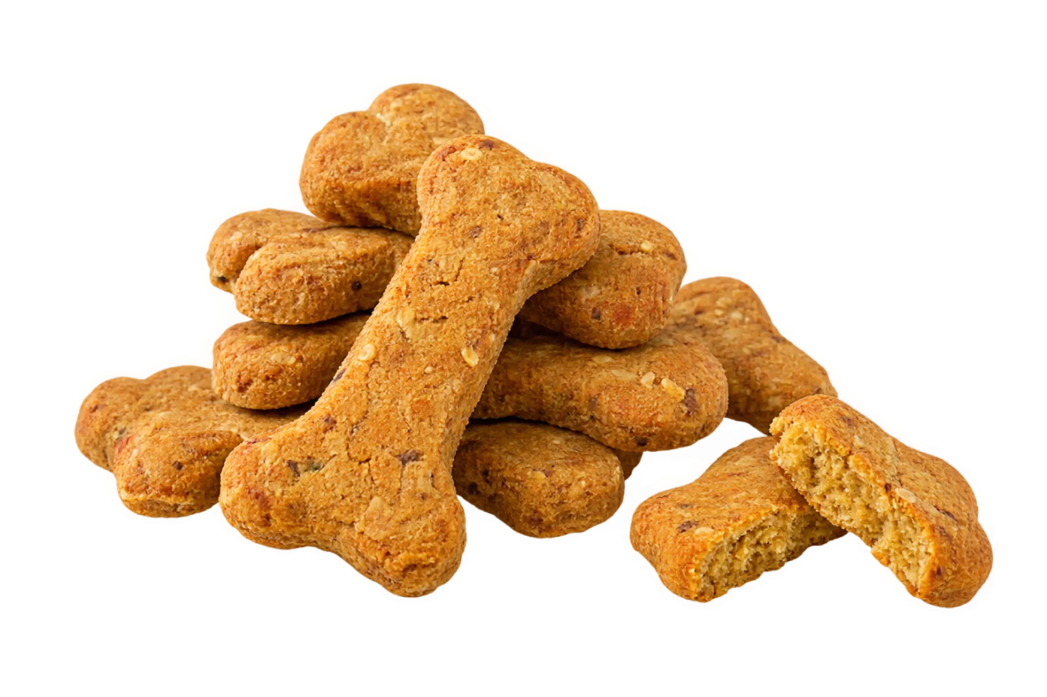 Galletas de pollo y calabaza