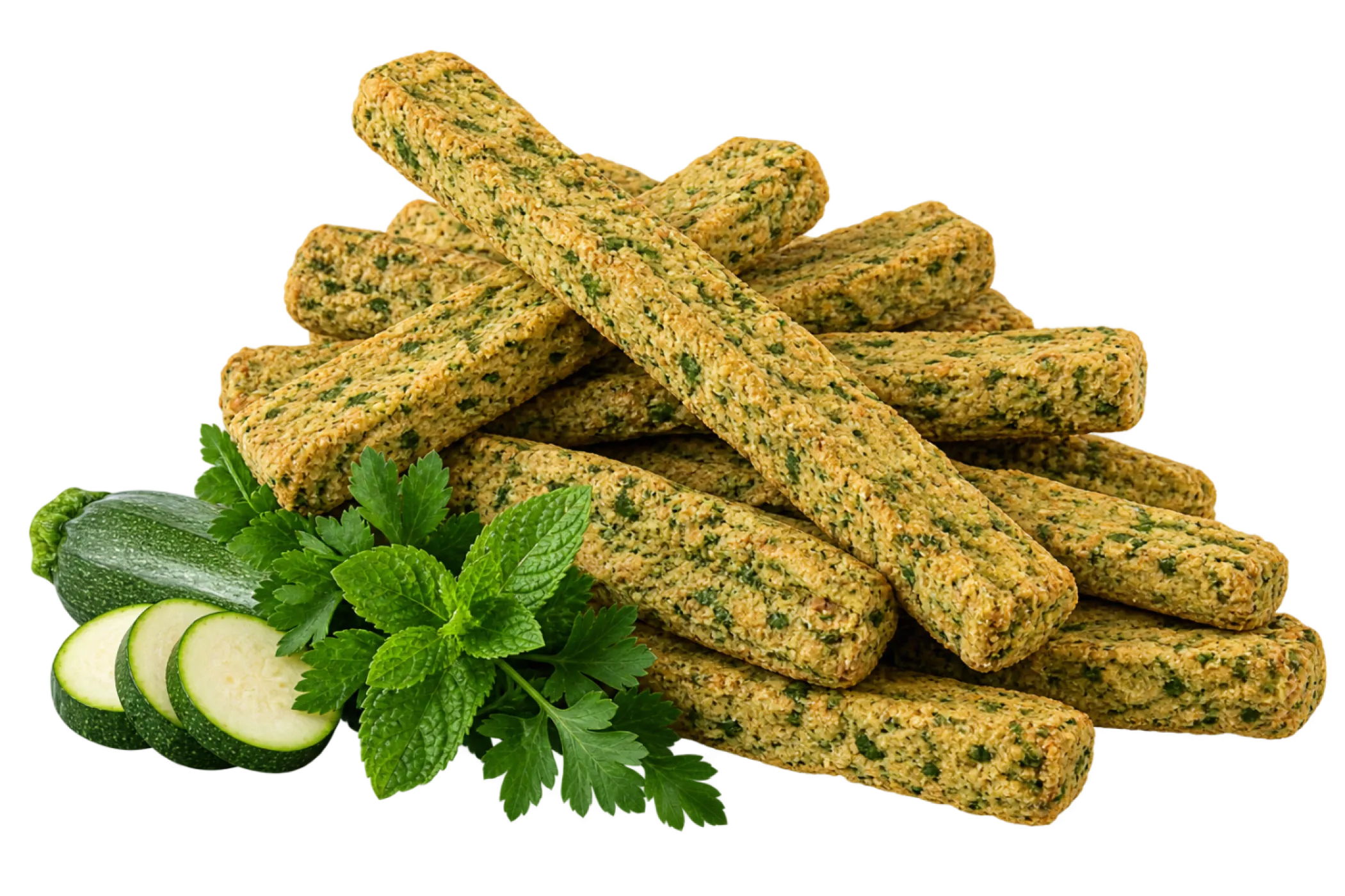 Galletas dentales de menta y perejil